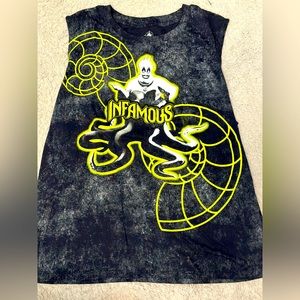 Disneys Infamous Ursula Tank size large Women used once in perfect condition
